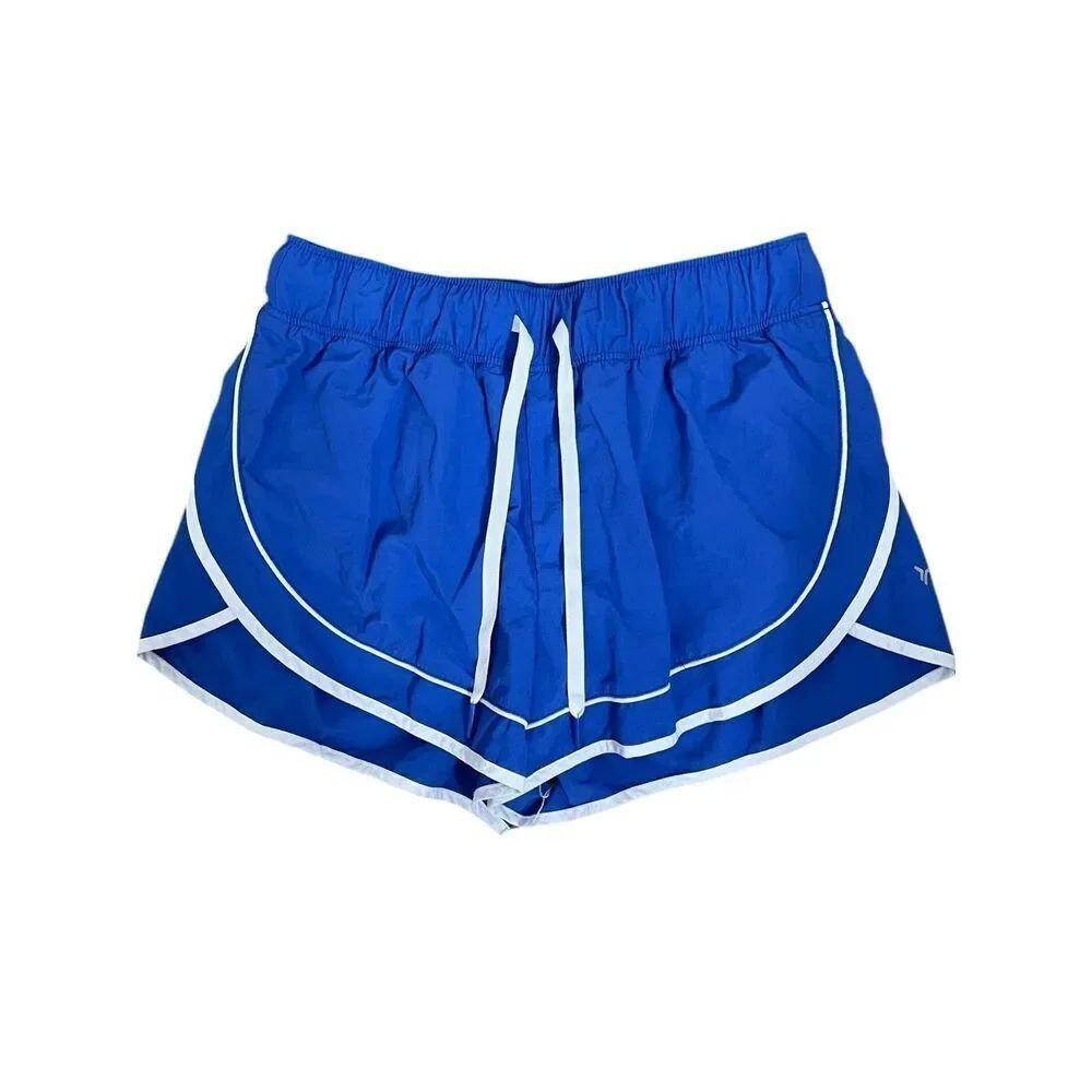 Blue Athletic Running Shorts XS Lightweight Elastic Waist